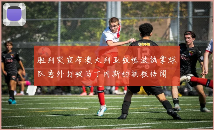 胜利突宣布澳大利亚教练波执掌球队意外打破马丁内斯的执教传闻